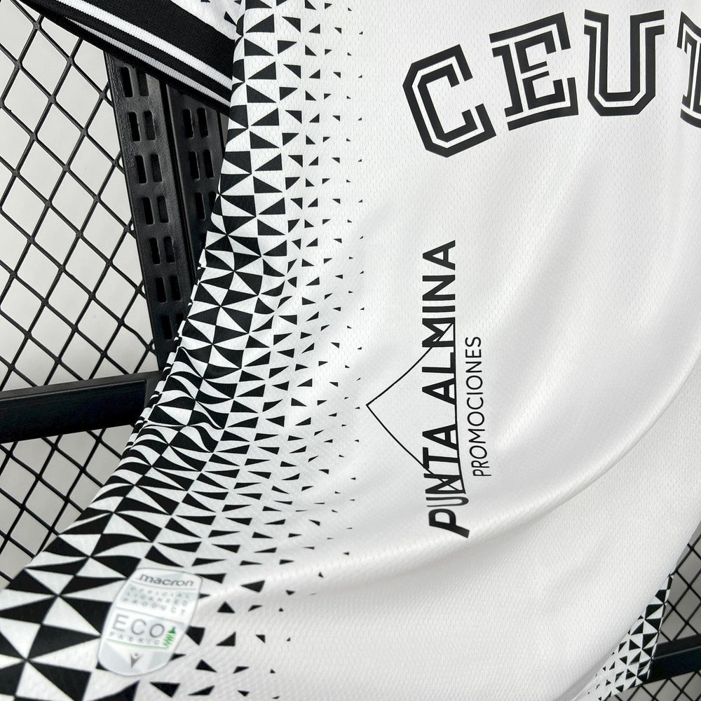 Mens AD Ceuta FC 2025-26 Home Jersey