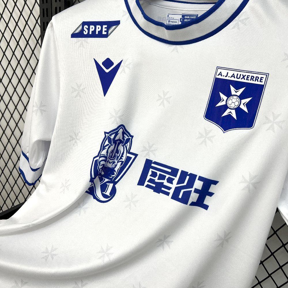 Mens AJ Auxerre 2025-26 Home Jersey