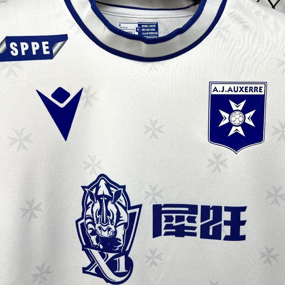 Mens AJ Auxerre 2025-26 Home Jersey