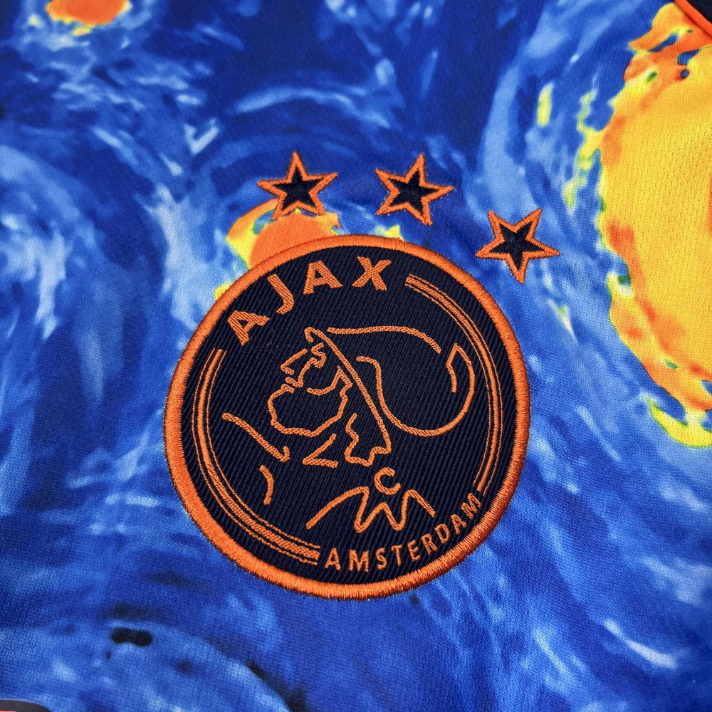 Mens Ajax x Van Gogh 2025-26 The Starry Night Edition Jersey