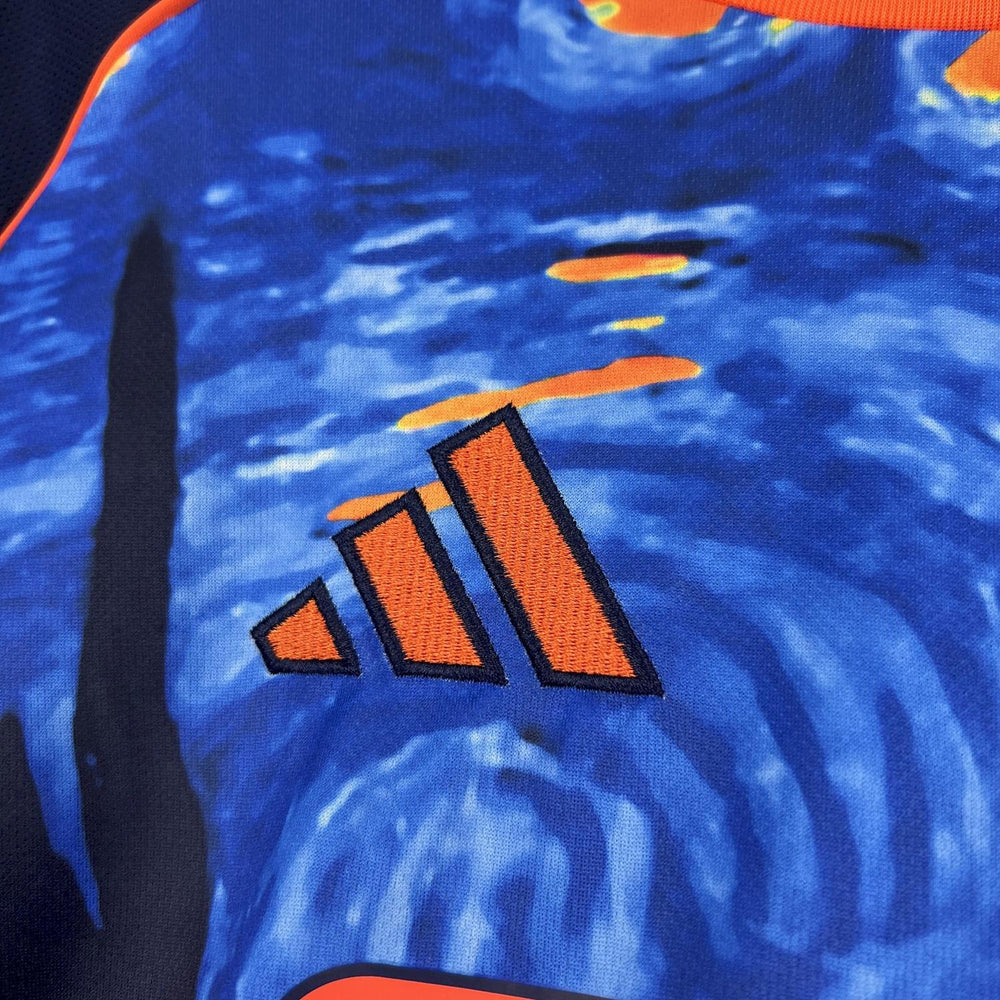 Mens Ajax x Van Gogh 2025-26 The Starry Night Edition Jersey