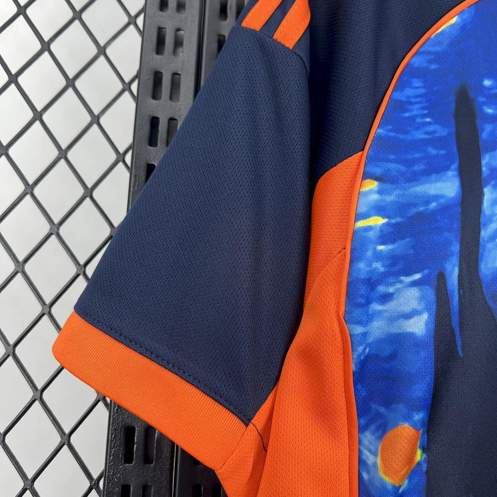 Mens Ajax x Van Gogh 2025-26 The Starry Night Edition Jersey