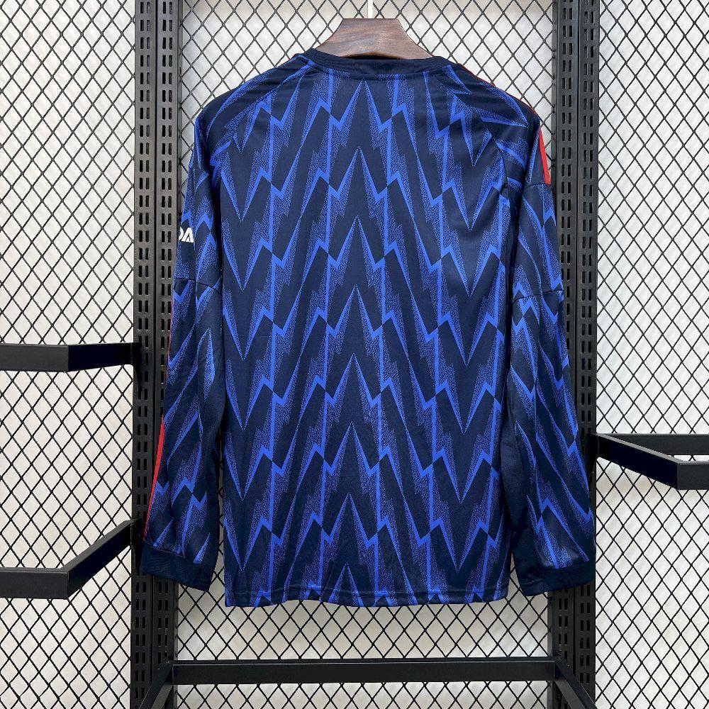 Mens Arsenal 2025-26 Away Long Sleeve Jersey