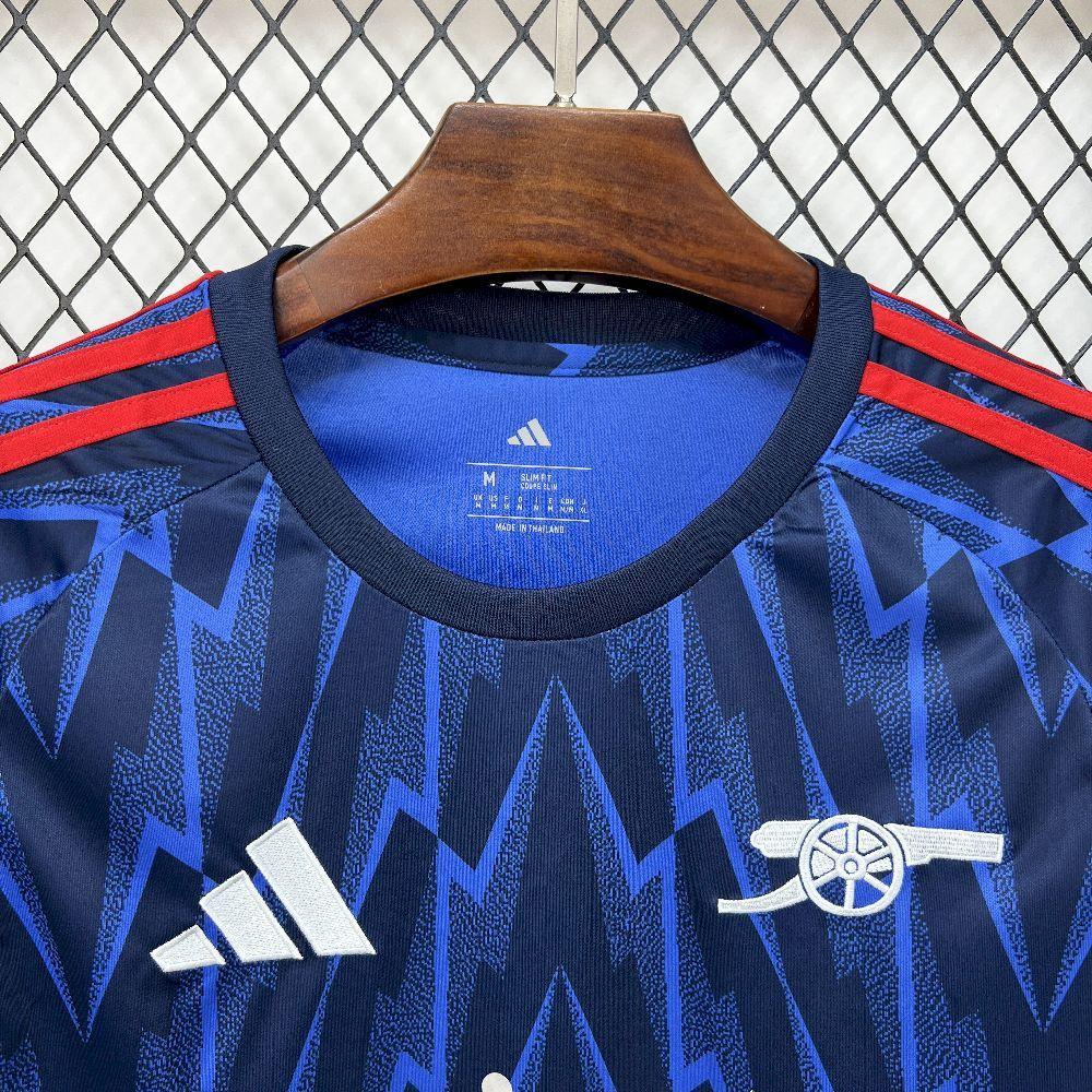 Mens Arsenal 2025-26 Away Long Sleeve Jersey