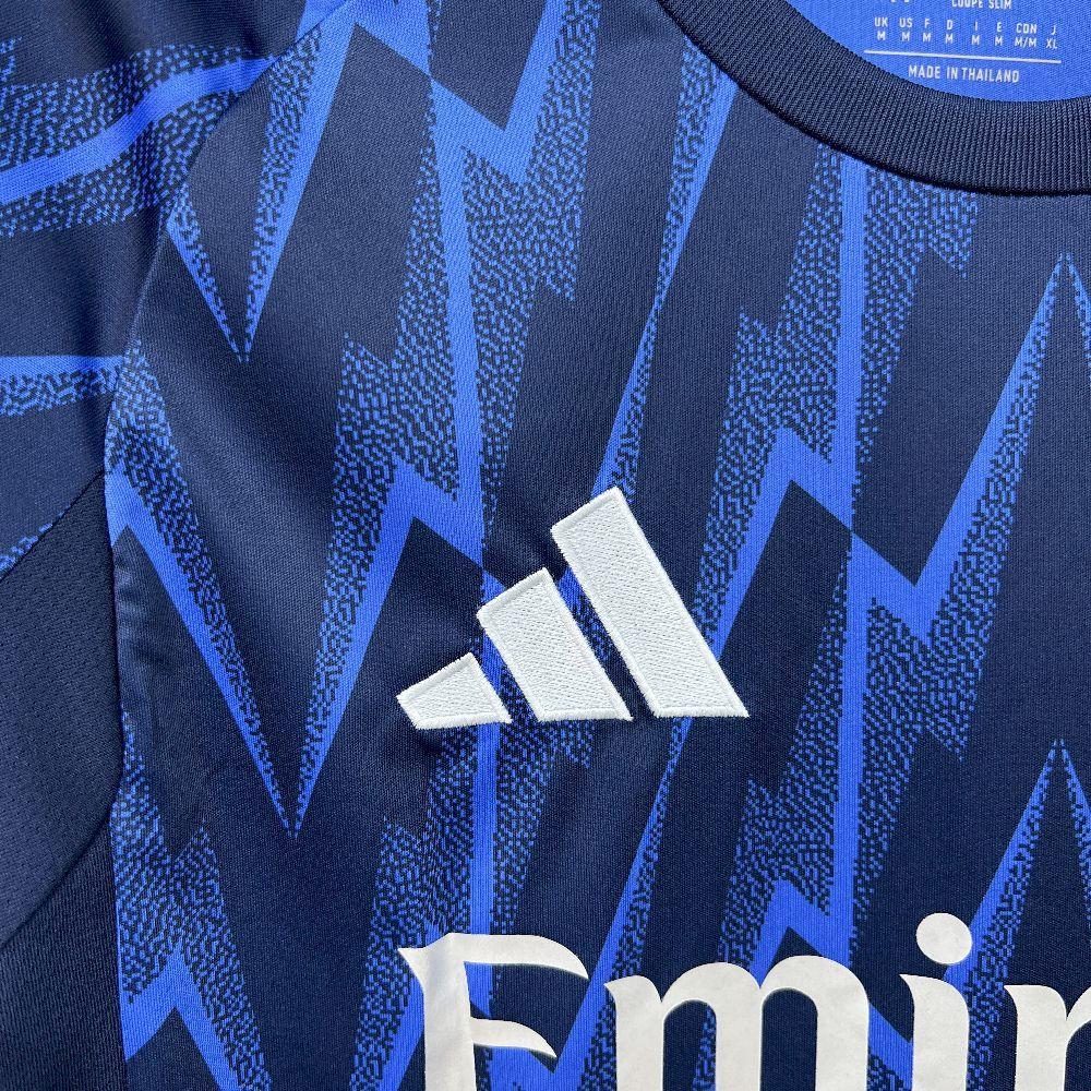 Mens Arsenal 2025-26 Away Long Sleeve Jersey