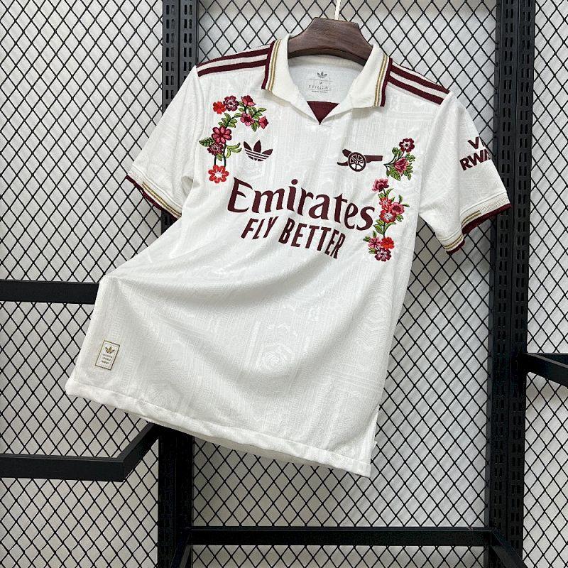 Mens Arsenal 2025-26 Third-Embroidered Jersey Player Version