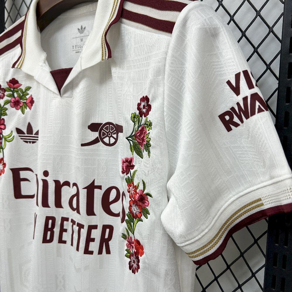 Mens Arsenal 2025-26 Third-Embroidered Jersey Player Version