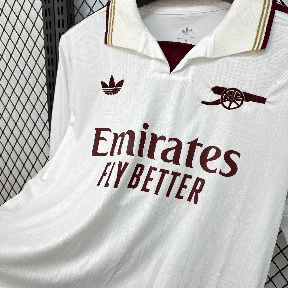Mens Arsenal 2025-26 Third Long Sleeve Jersey