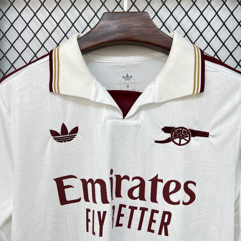 Mens Arsenal 2025-26 Third Long Sleeve Jersey