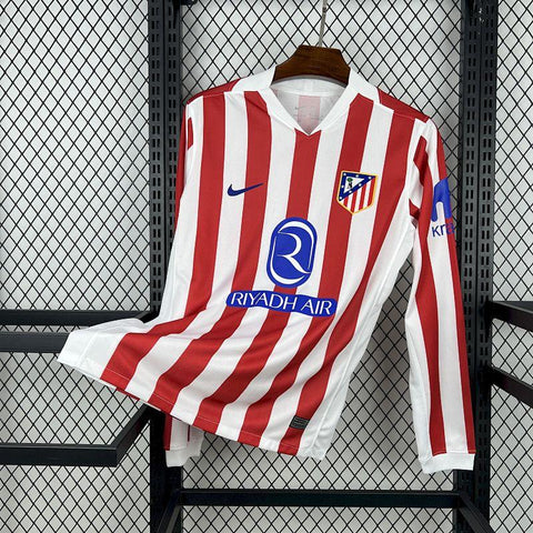 Mens Atletico Madrid 2025-26 Third Long Sleeve Jersey