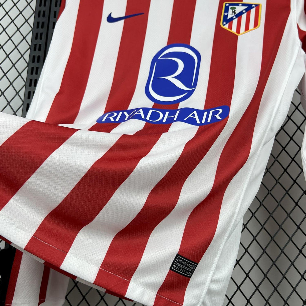 Mens Atletico Madrid 2025-26 Third Long Sleeve Jersey
