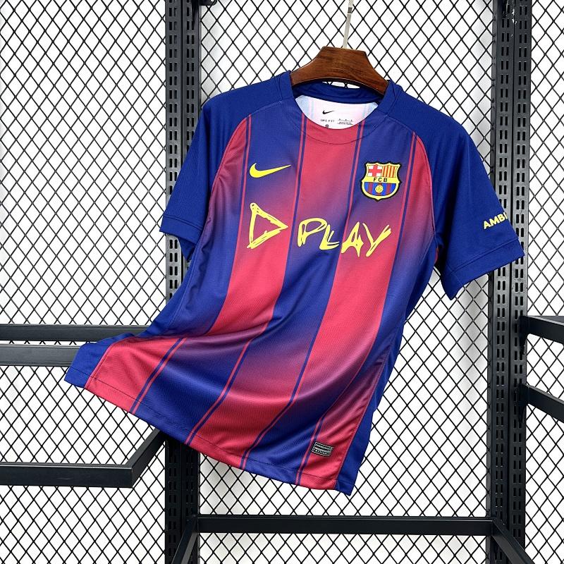 Mens Barcelon x Ed Sheeran 2025-26 Home Jersey