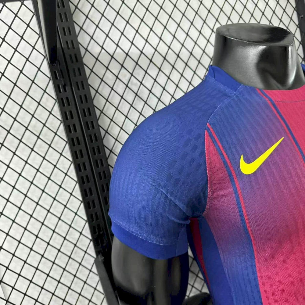 Mens Barcelon x Ed Sheeran 2025-26 Home Jersey Player Version