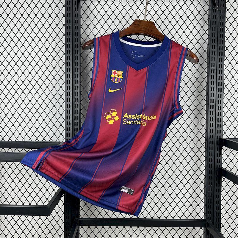 Mens Barcelona 2025-26 Basketball Home Jersey