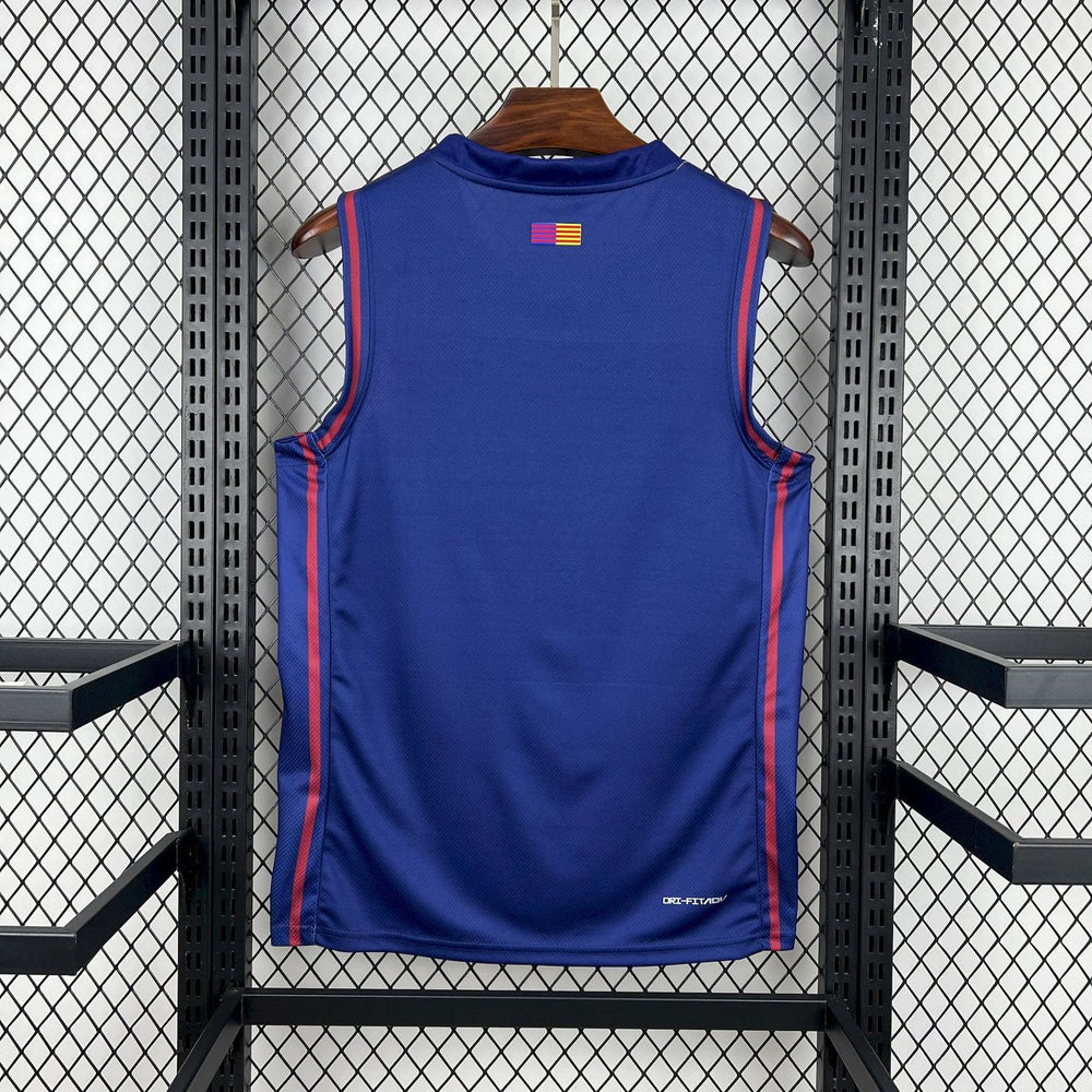Mens Barcelona 2025-26 Basketball Home Jersey