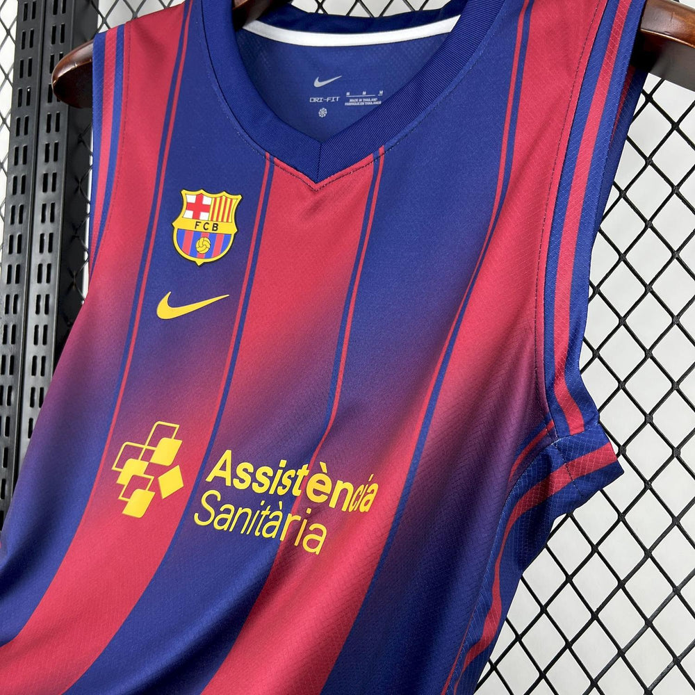 Mens Barcelona 2025-26 Basketball Home Jersey