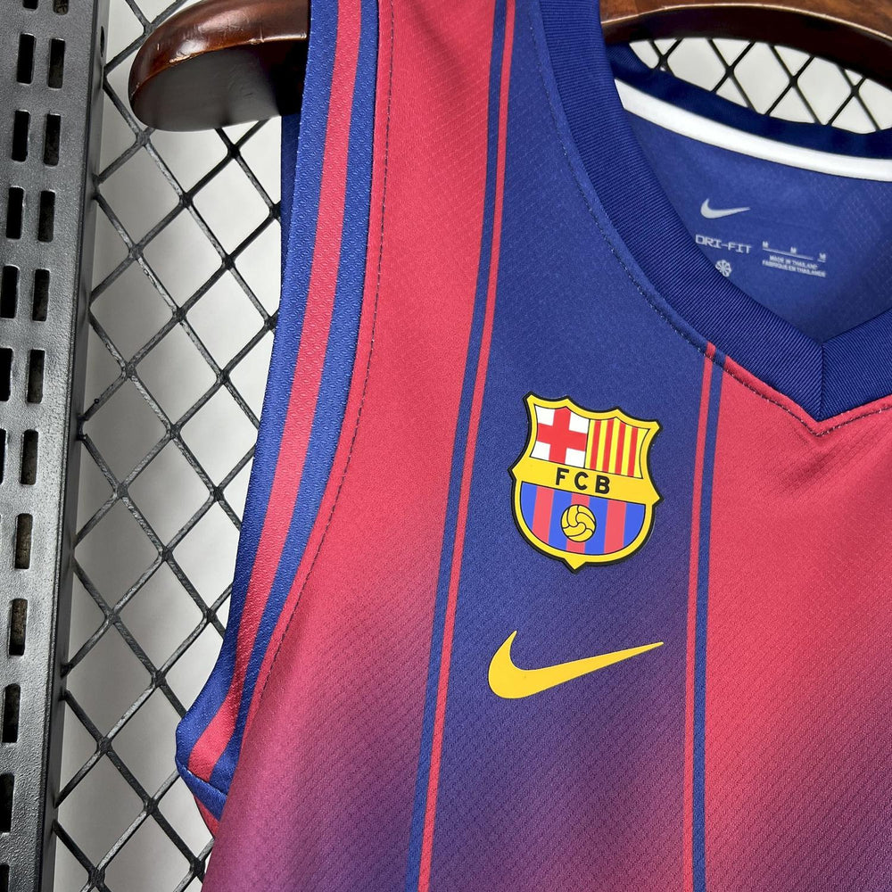 Mens Barcelona 2025-26 Basketball Home Jersey