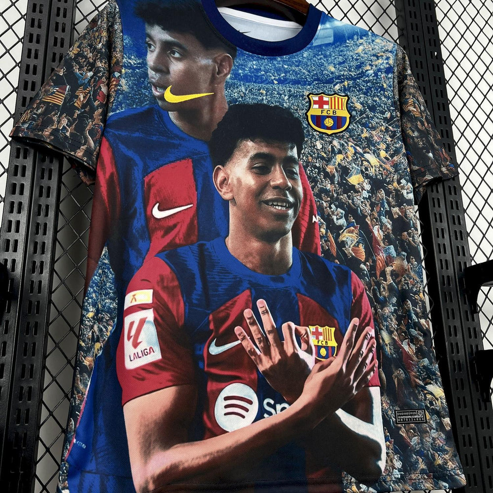 Barcelona 2025/26 Specialtröja (LAMINE YAMAL) — Herr