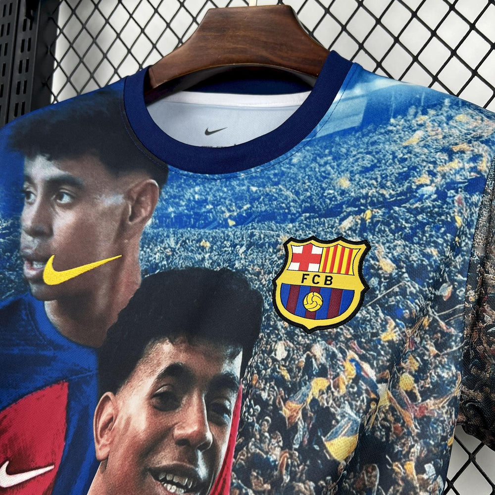 Barcelona 2025/26 Specialtröja (LAMINE YAMAL) — Herr