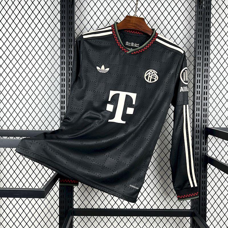 Mens Bayern Munich 2025-26 Third Long Sleeve Jersey