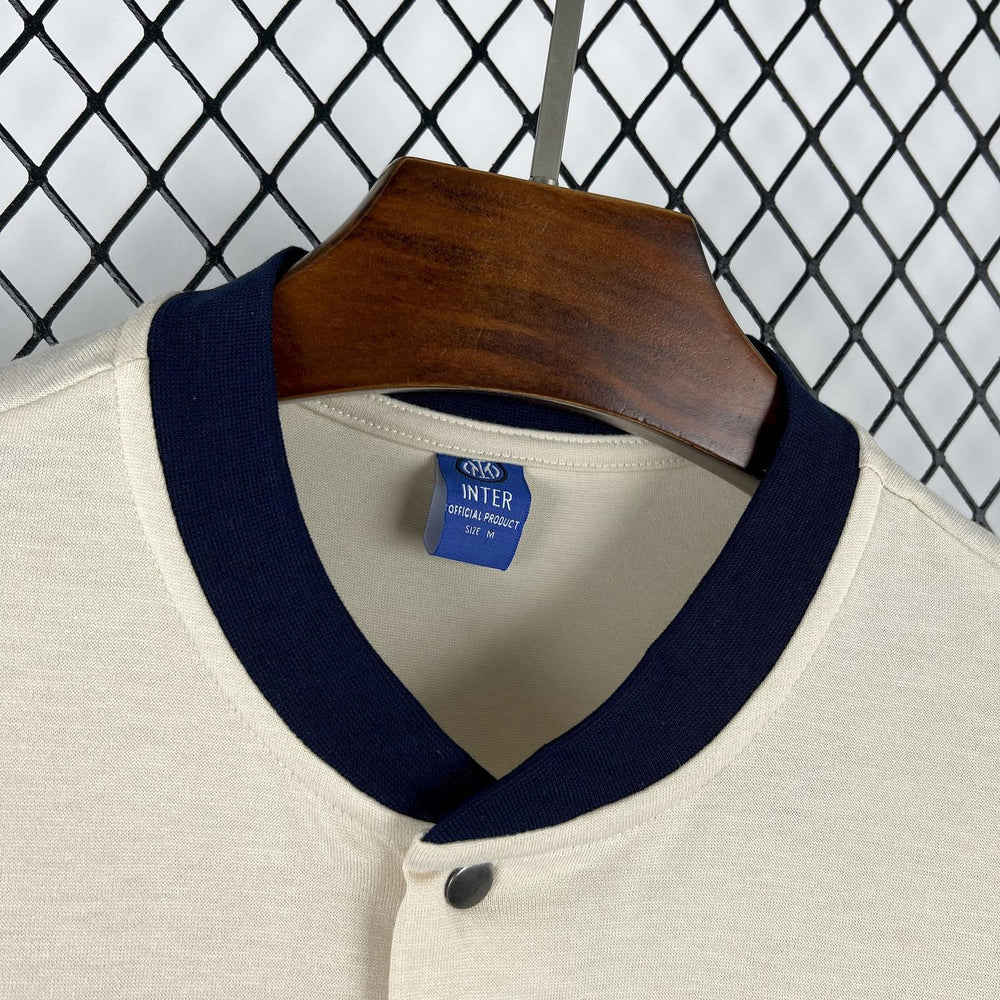 Mens Inter Milan 2025-26 Baseball Jersey