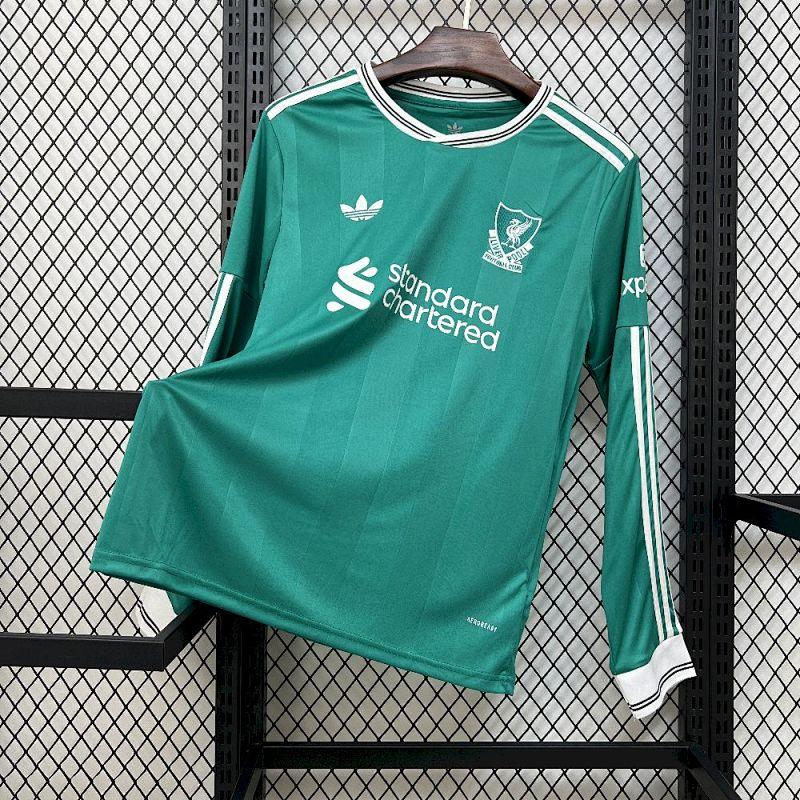 Mens Liverpool 2025-26 Third  Long Sleeve Jersey