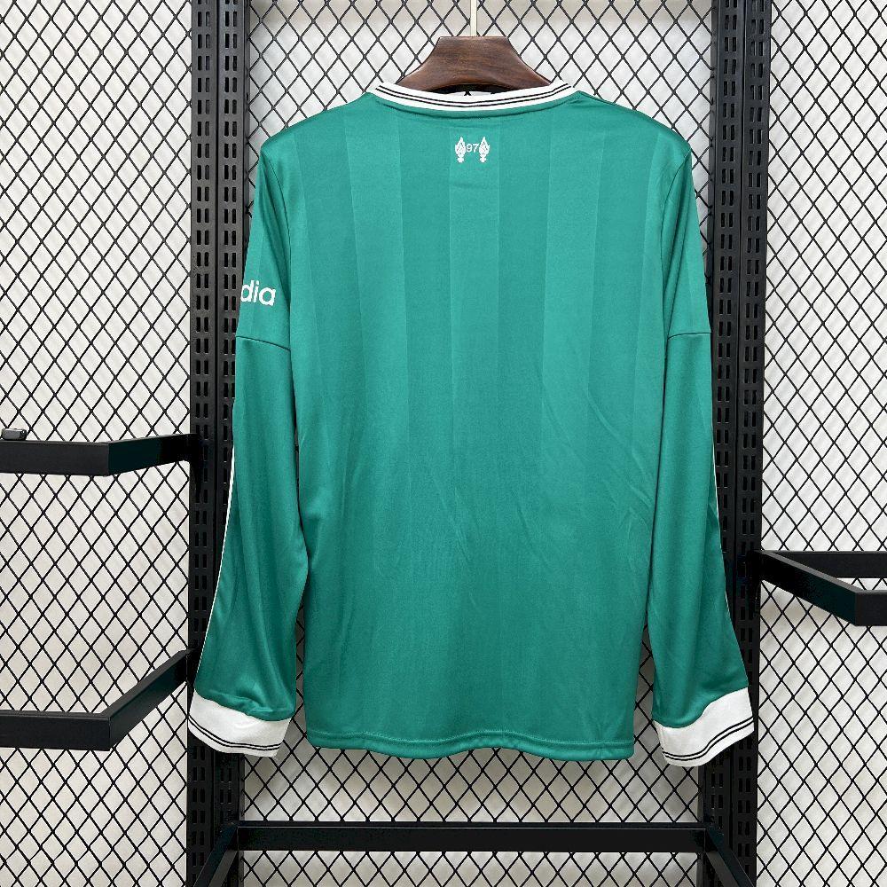 Mens Liverpool 2025-26 Third  Long Sleeve Jersey