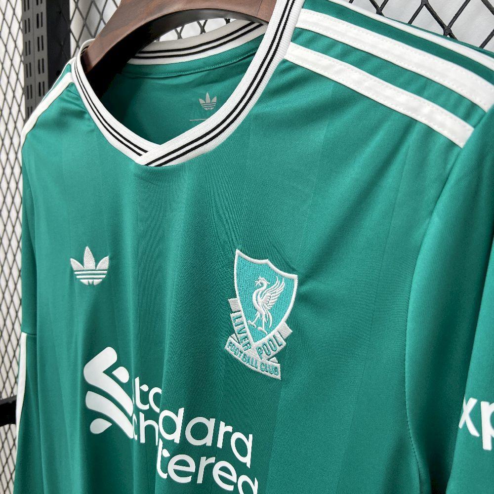 Mens Liverpool 2025-26 Third  Long Sleeve Jersey