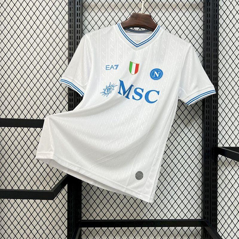 Mens Napoli 2025-26 Champions League Away Jersey