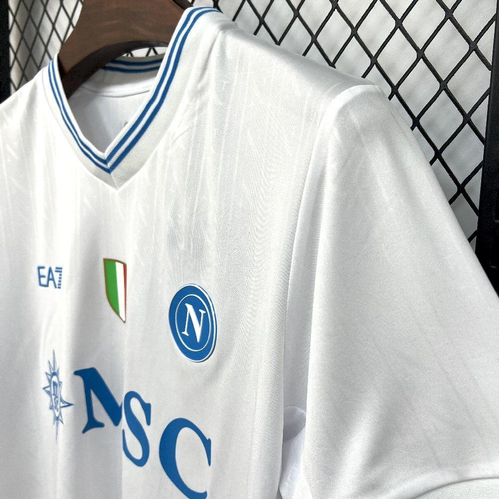 Mens Napoli 2025-26 Champions League Away Jersey