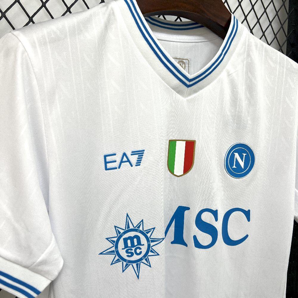 Mens Napoli 2025-26 Champions League Away Jersey