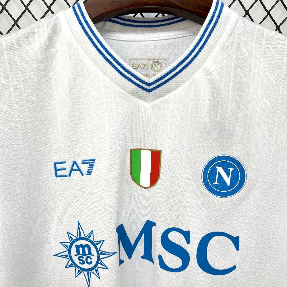 Mens Napoli 2025-26 Champions League Away Jersey