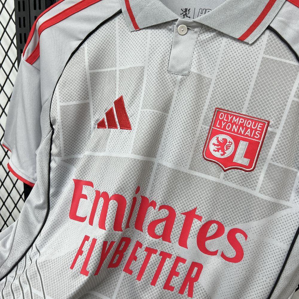 Mens Olympique Lyonnais 2025-26 Third Jersey
