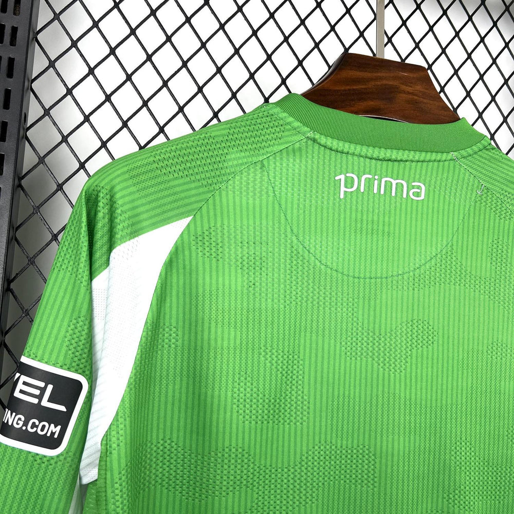 Mens Real Betis 2025-26 Home Long Sleeve Jersey