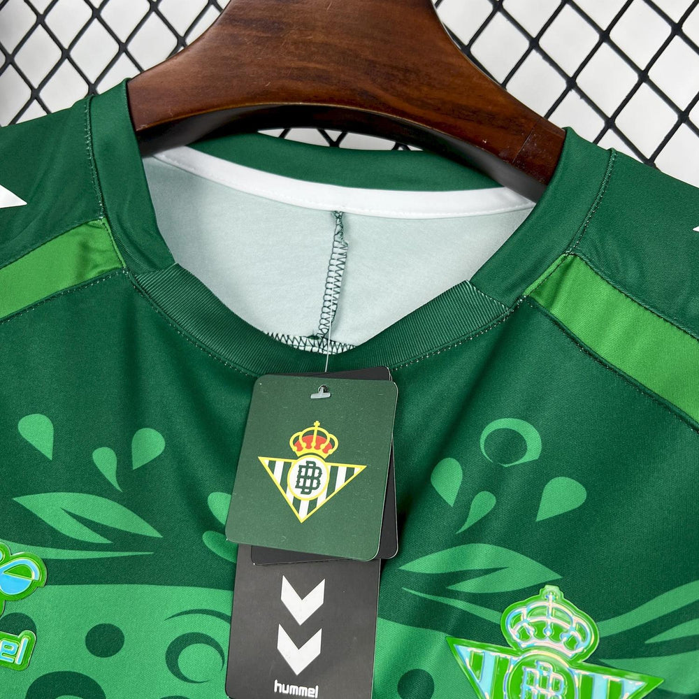 Mens Real Betis 2025-26 Pre-Match Long Sleeve Jersey