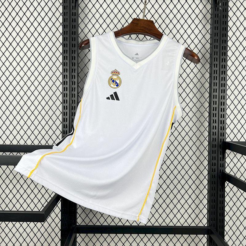 Mens Real Madrid 2025-26 Basketball Home Jersey