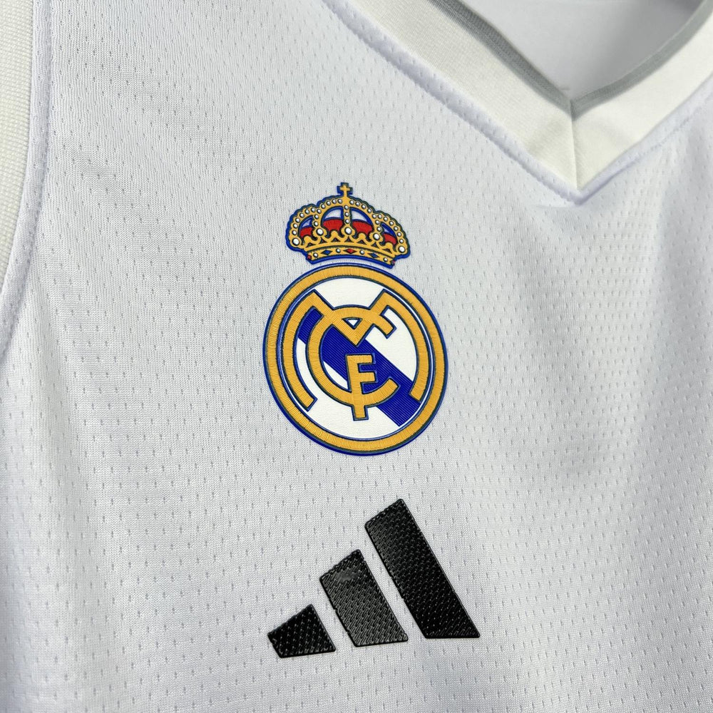 Mens Real Madrid 2025-26 Basketball Home Jersey
