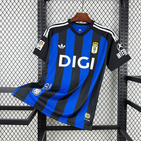 Mens Real Oviedo 2025-26 100th Anniversary Jersey