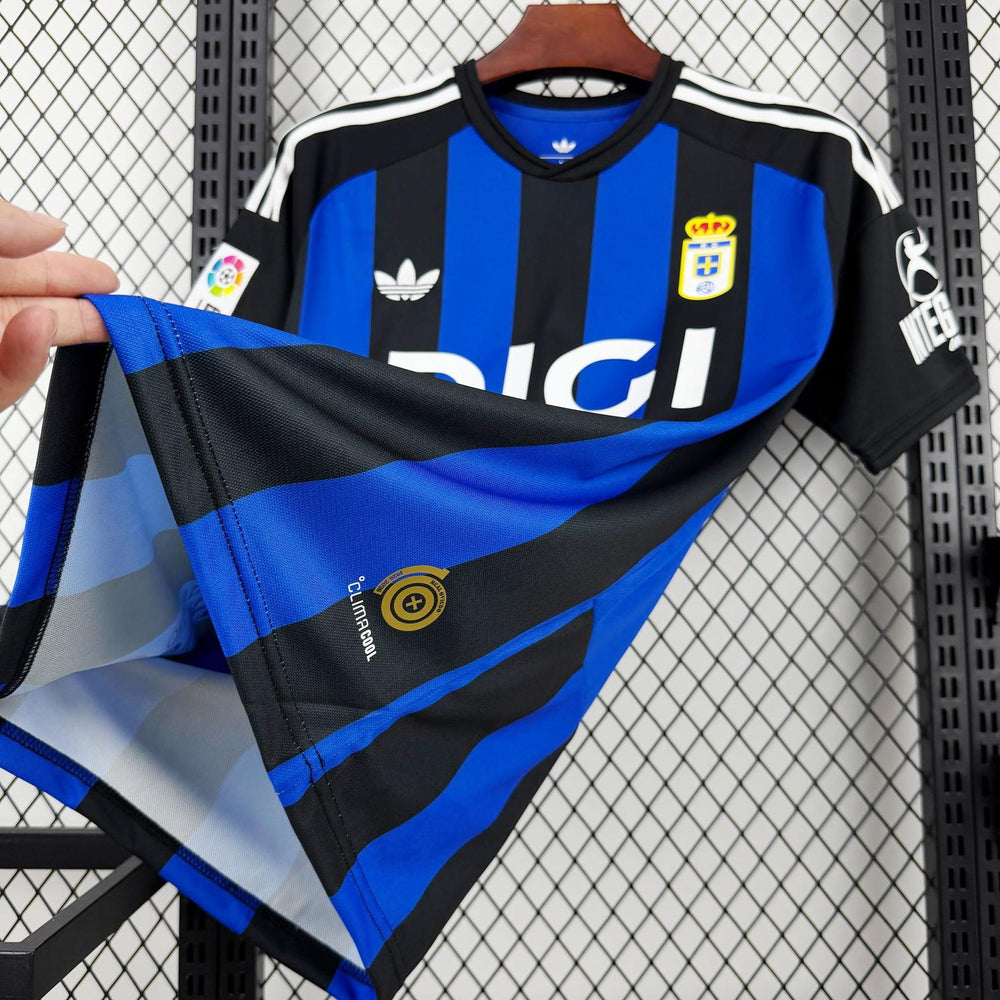 Mens Real Oviedo 2025-26 100th Anniversary Jersey
