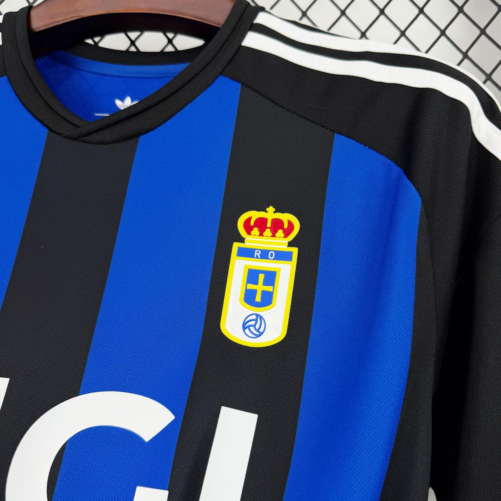 Mens Real Oviedo 2025-26 100th Anniversary Jersey