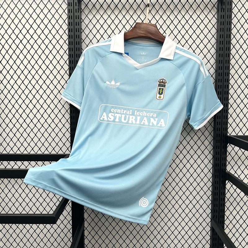 Mens Real Oviedo 2025-26 Retro Jersey