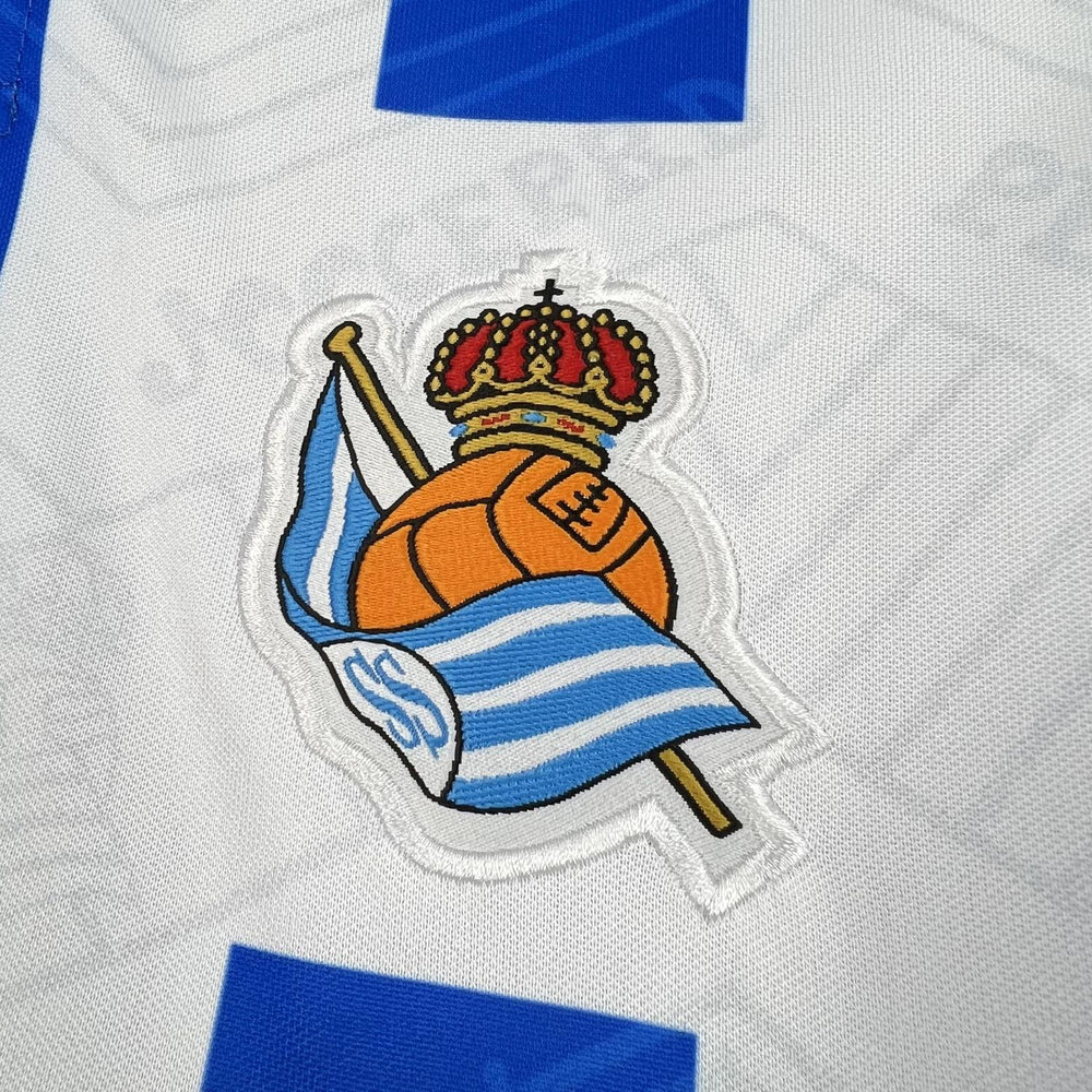 Mens Real Sociedad 2025-26 Vintage Jersey