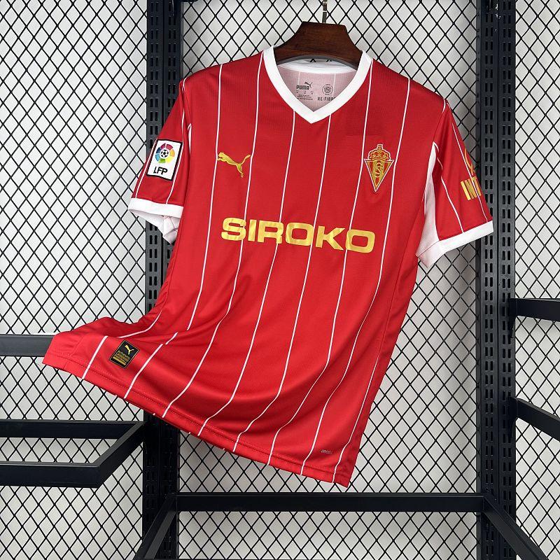 Mens Sporting de Gijón 2025-26 Rrtro Jersey