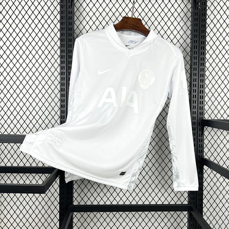 Mens Tottenham Hotspur 2025-26 125th Anniversary Long Sleeve Jersey