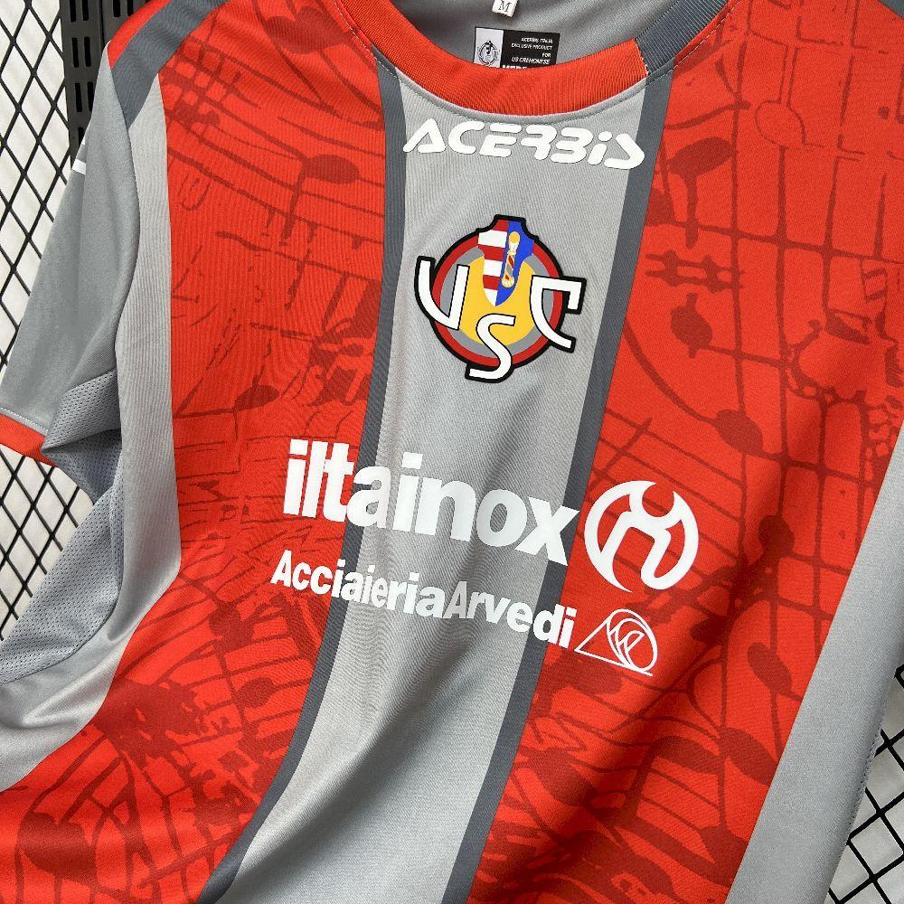 Mens Unione Sportiva Cremonese 2025-26 Home Jersey
