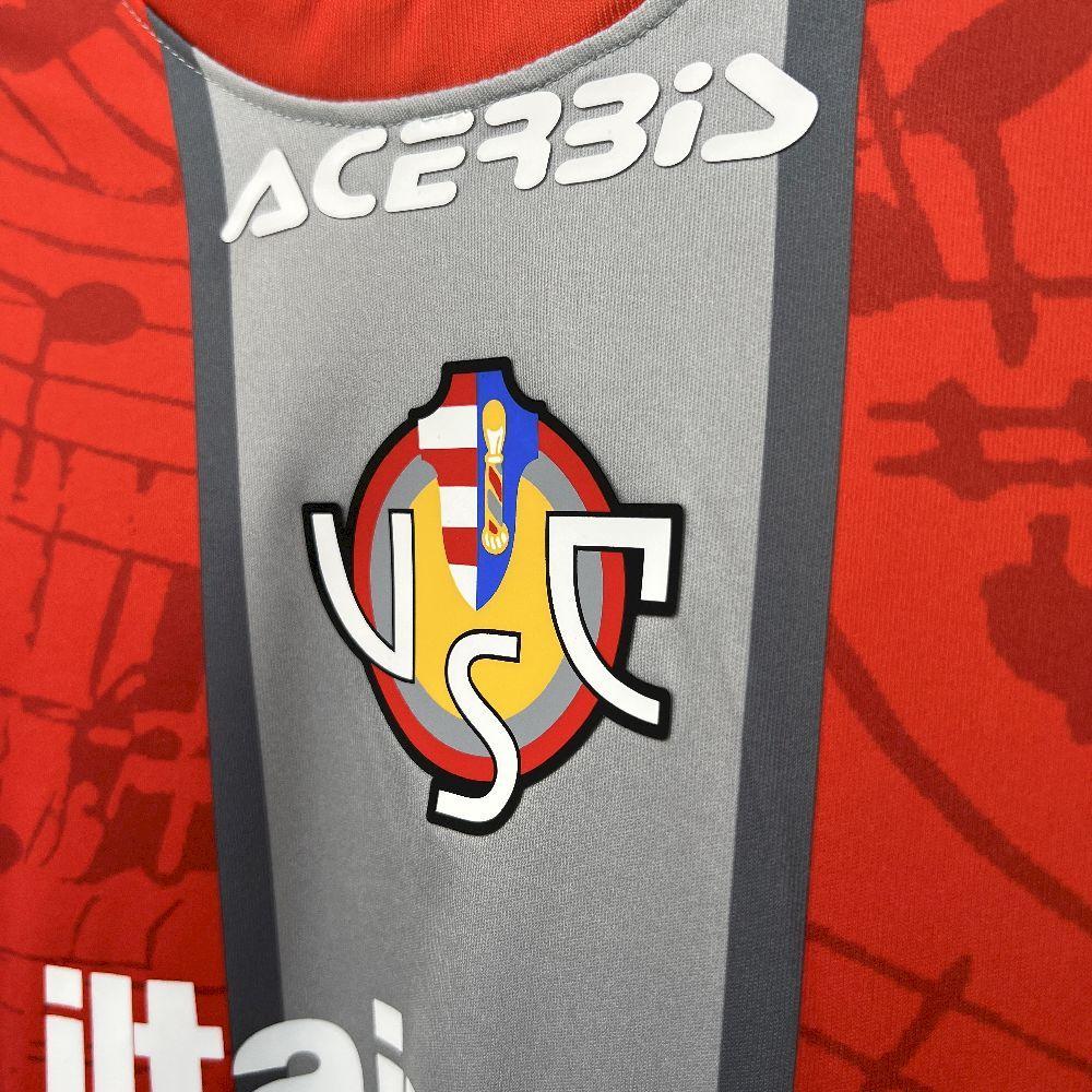 Mens Unione Sportiva Cremonese 2025-26 Home Jersey