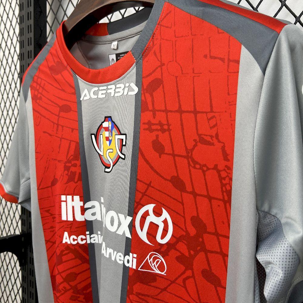 Mens Unione Sportiva Cremonese 2025-26 Home Jersey