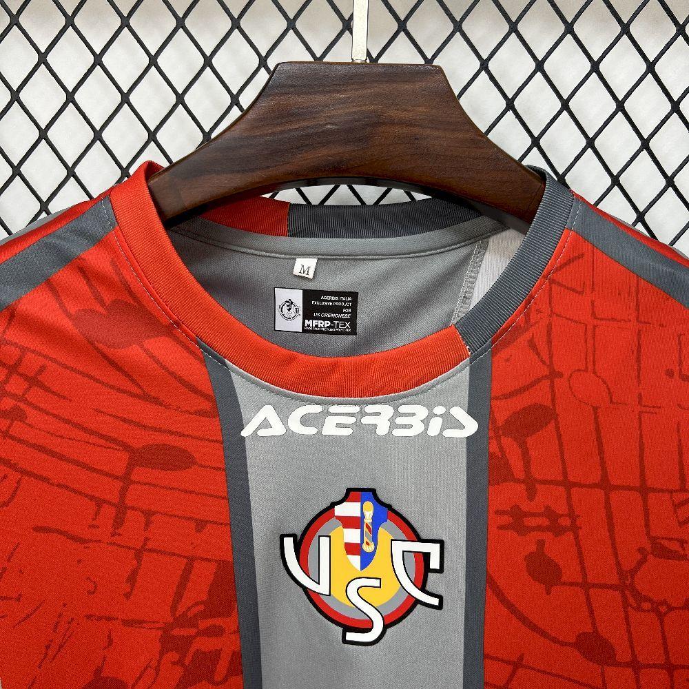 Mens Unione Sportiva Cremonese 2025-26 Home Jersey