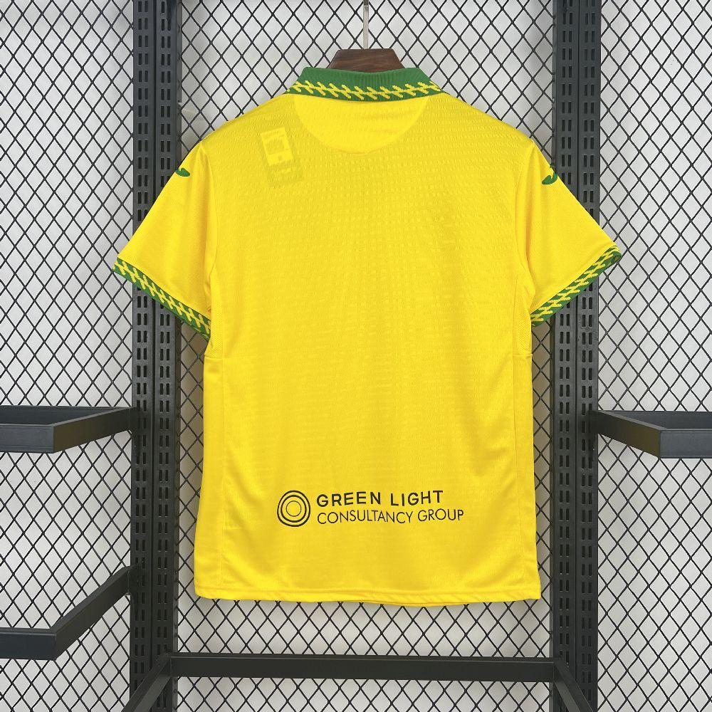 Norwich City FC 2025-26 Home Jersey