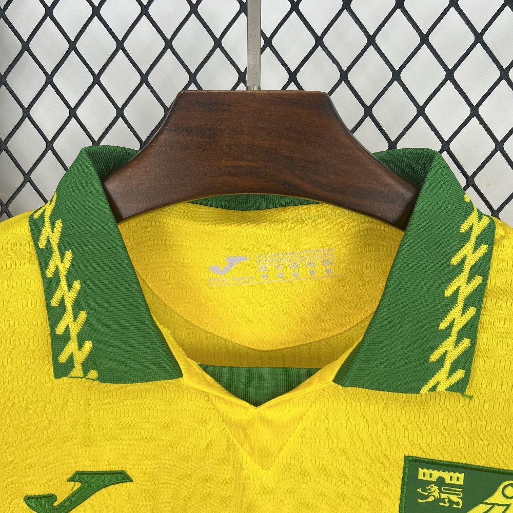 Norwich City FC 2025-26 Home Jersey